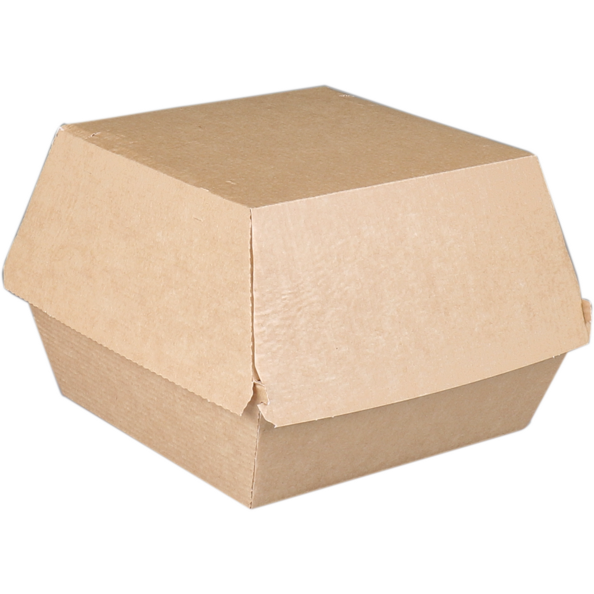 DEPA - BAK | Ersatz Paper Hamburgerbox | 120x120x100 mm | Braun | 318 Stücke