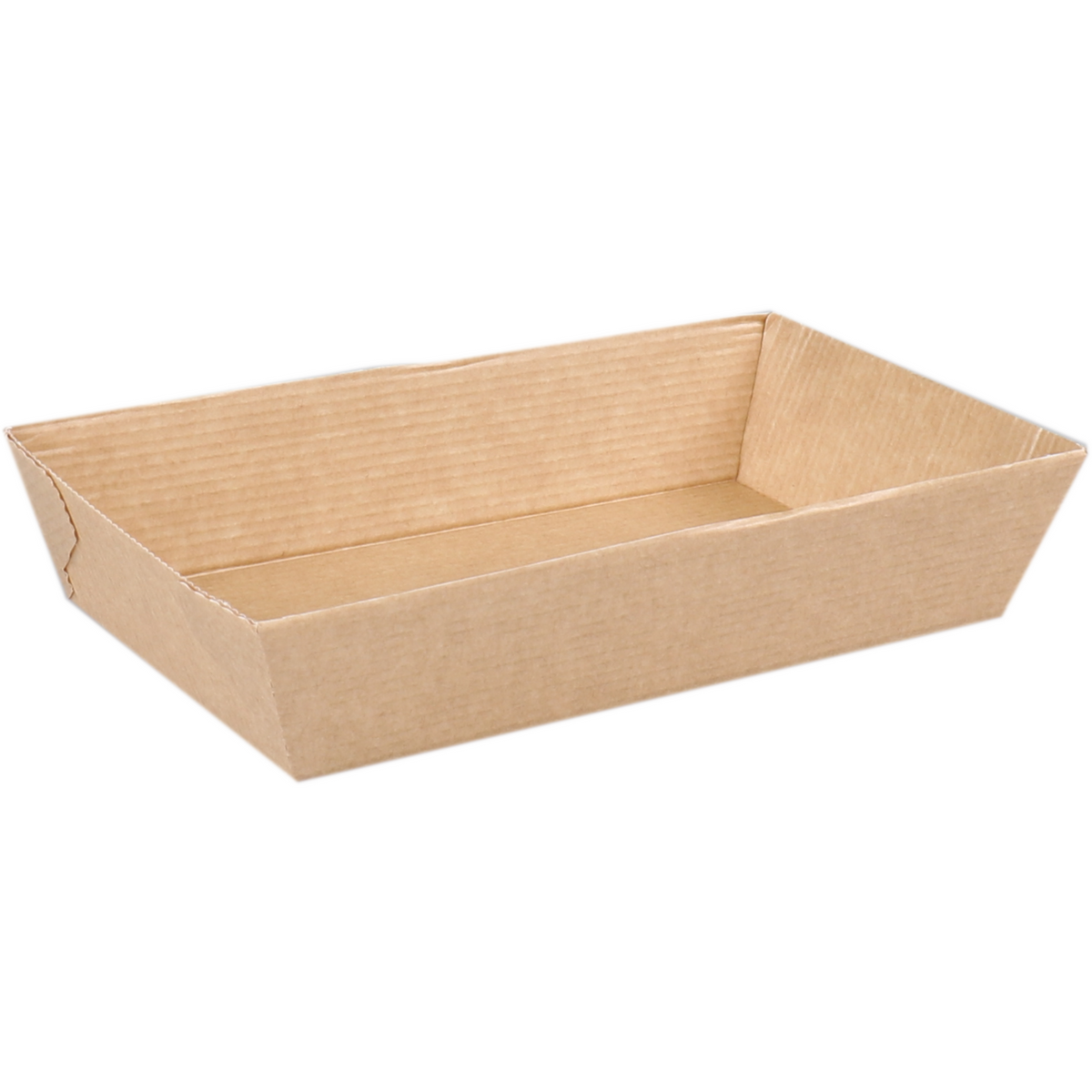 DEPA - BAK | Ersatz Papier A14 | Snack Bin 157x88x35mm | Braun | 50 Stück