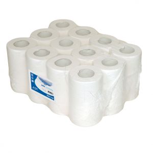 Poetspapier mini 21cmx120mtr 12 stuks
