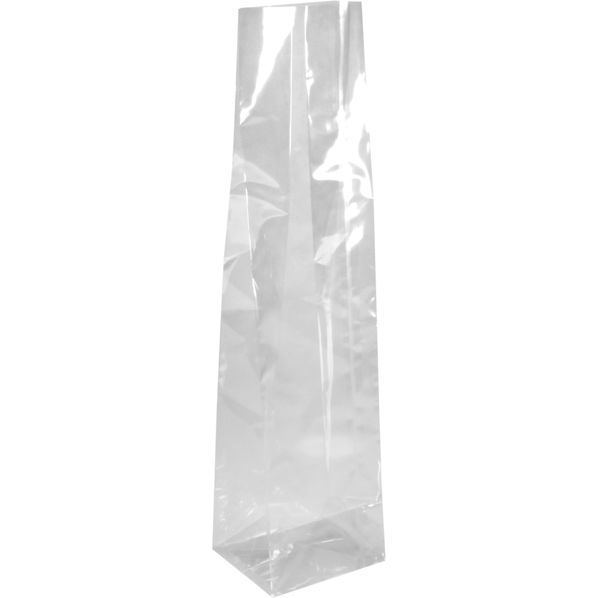 Klika - Bag | Blockbodenbag OPP | 9/ 4x37cm | 40my | Transparente 250 Stück