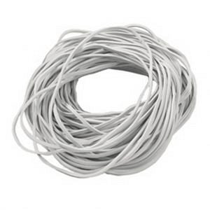 Elastiek 50x1,5mm wit 1 kilo