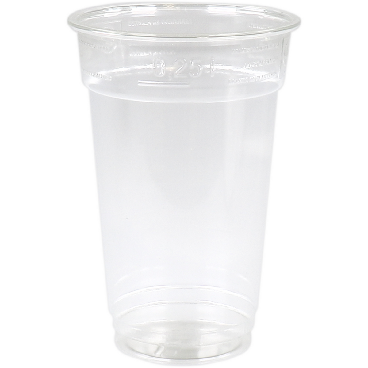 Glas | Recyceltes Haustier | 115 mm | 0,25l | Transparent 1250 Stücke