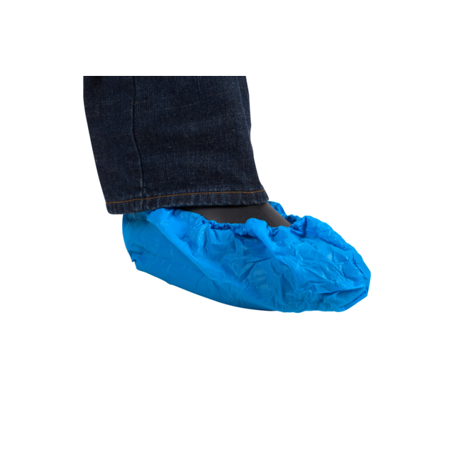 Komfort - Schuhabdeckung | Ldpe | 16x40cm | 180my | Blau | 1000 Stücke