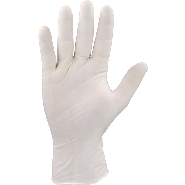 Komfort - Latex Handschuh weiß pulverisiert | 100 Stück