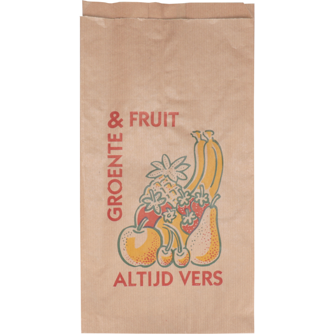 Klika - Bag | Obstbeutel | Papier Nr. 2 | 2 Pfund 16/ 10x30,5 cm | Immer frisch braun | 10 kg