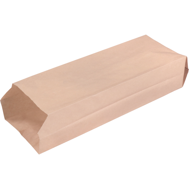 Klika - Zak | Snackzak frikandel | Ersatzpapier | Nr. 11 | 9.5/ 3 |25x32cm | bruin | 10 kg