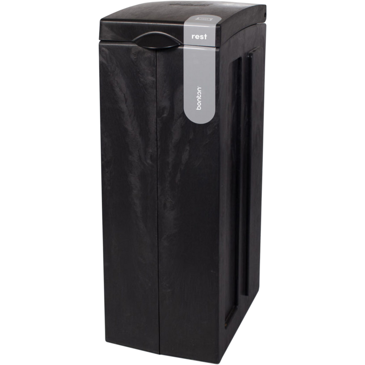 Bonton - | Abfallbehälter Ruhe | Recyceltes pp | 70L | 77.1x28x43cm | Grau | 1 Stücke