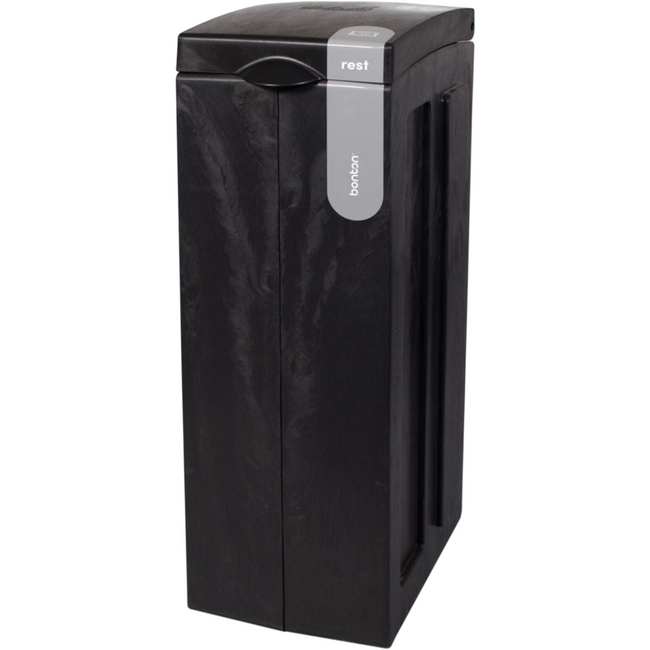 Bonton - | Abfallbehälter Ruhe | Recyceltes pp | 70L | 77.1x28x43cm | Grau | 1 Stücke