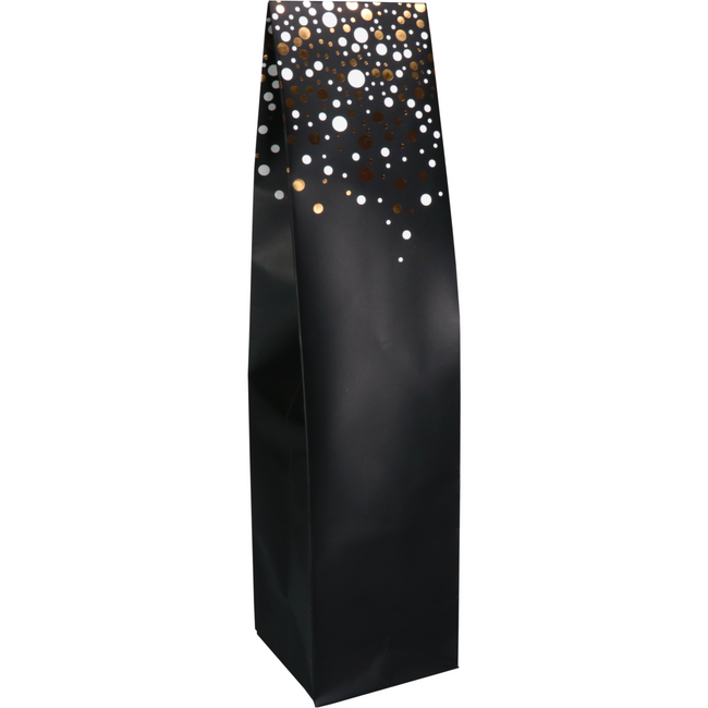 Klika - Fleszak | 9.5x41x9.5cm | Party Spot-On | papier | zilver/goud/zwart | 25 stuks