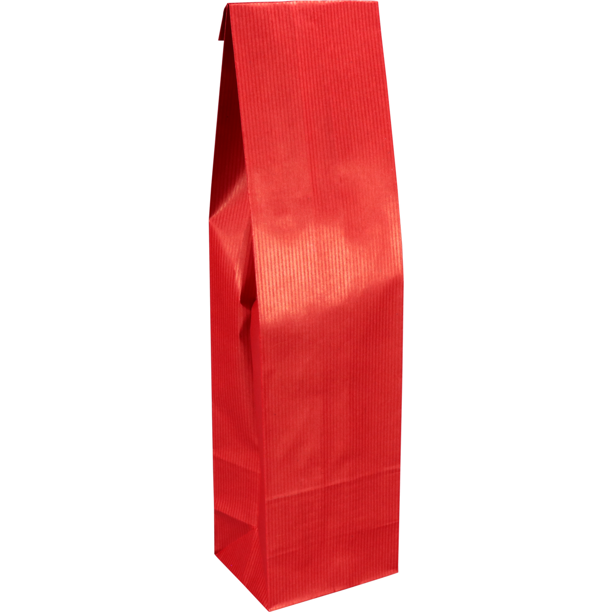 Flaschenbag | 10x40x8cm | Papier Rot | 250 Stück
