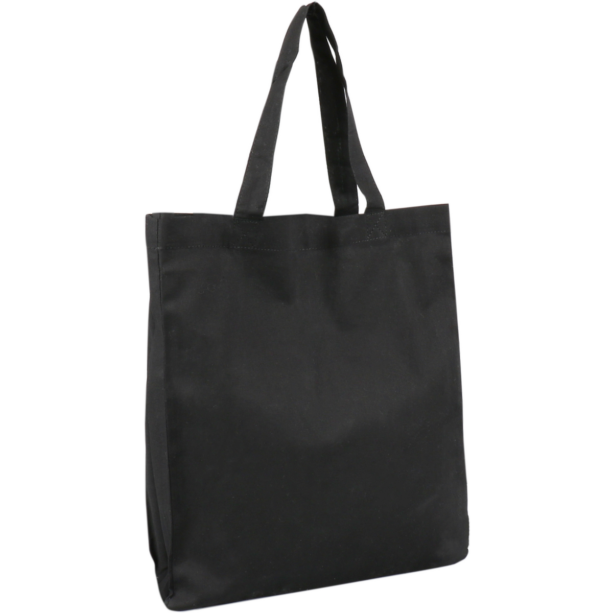 Klika - Tas | Baumwolle | Porträt | 30x 6x34cm | Üppiger Tasche | Schwarz | 10 Stücke