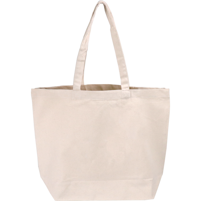 Klika - Shopper | Baumwolle | 48x 15x38cm | Natürlich | 10 Stücke