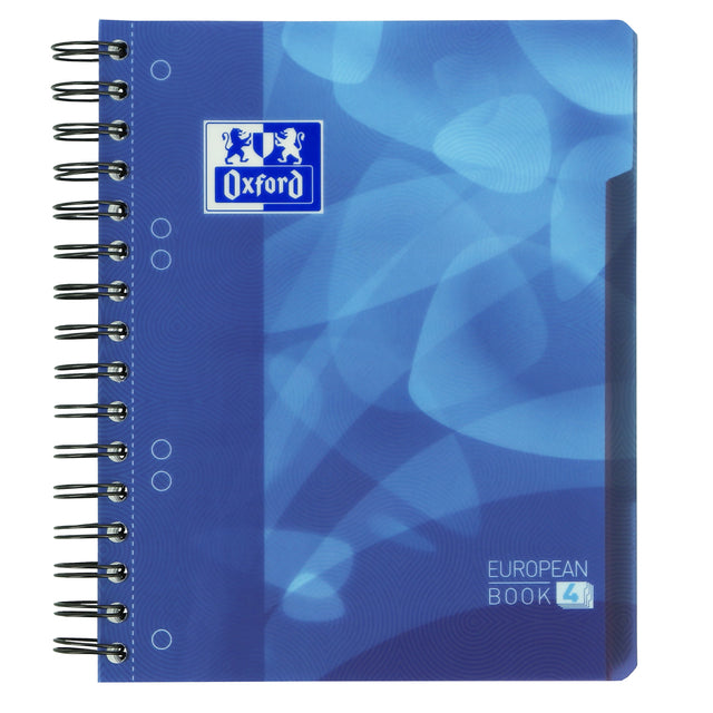 Projektbuch Oxford School A5+ 6-Gats-Linie 120vel Blue | 5 Stücke