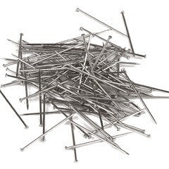 Etalage spelden 500gram 30mm 105/30 nikkel