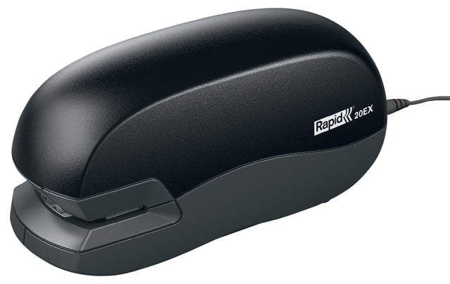 Office Machine Rapid Fixativ 20ex kontaktless elektrisch 20 Blatt Black