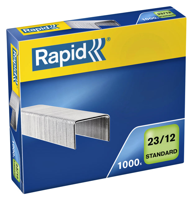 Rapid - Staples 23/12 Galv Standard 1000st