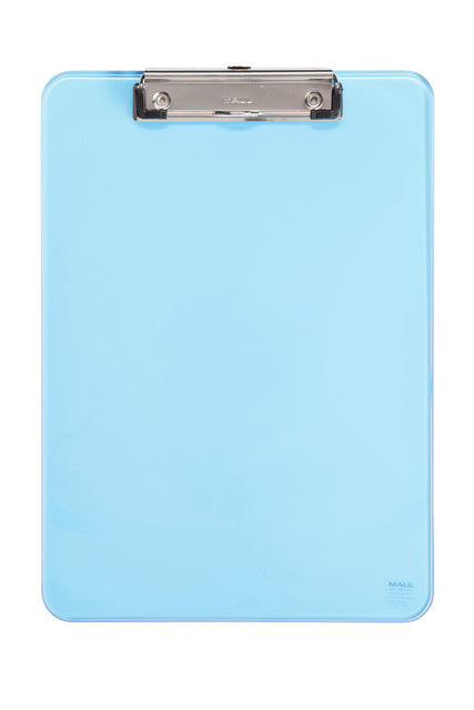 Zwischenablage Maul A4 Stehend transparent neonblau | 12 Stücke