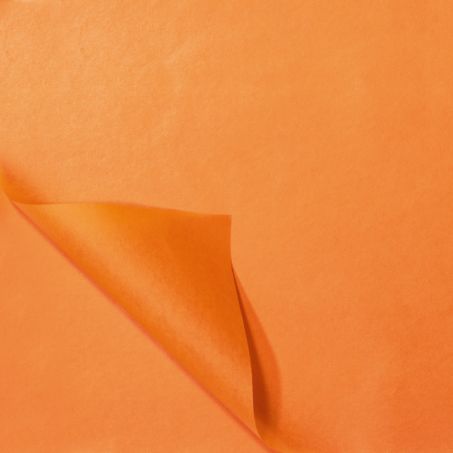 SENDPORORE® - Seidenblüte 70x50 cm | Papier Orange | 100 Blatt