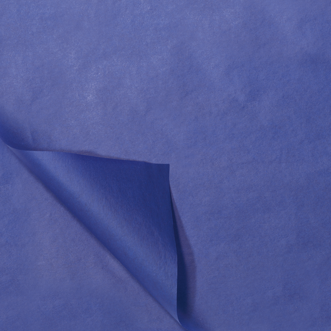 SENDPORORE® - Seidenblüte 70x50 cm | Papier Marine Blau | 100 Blatt