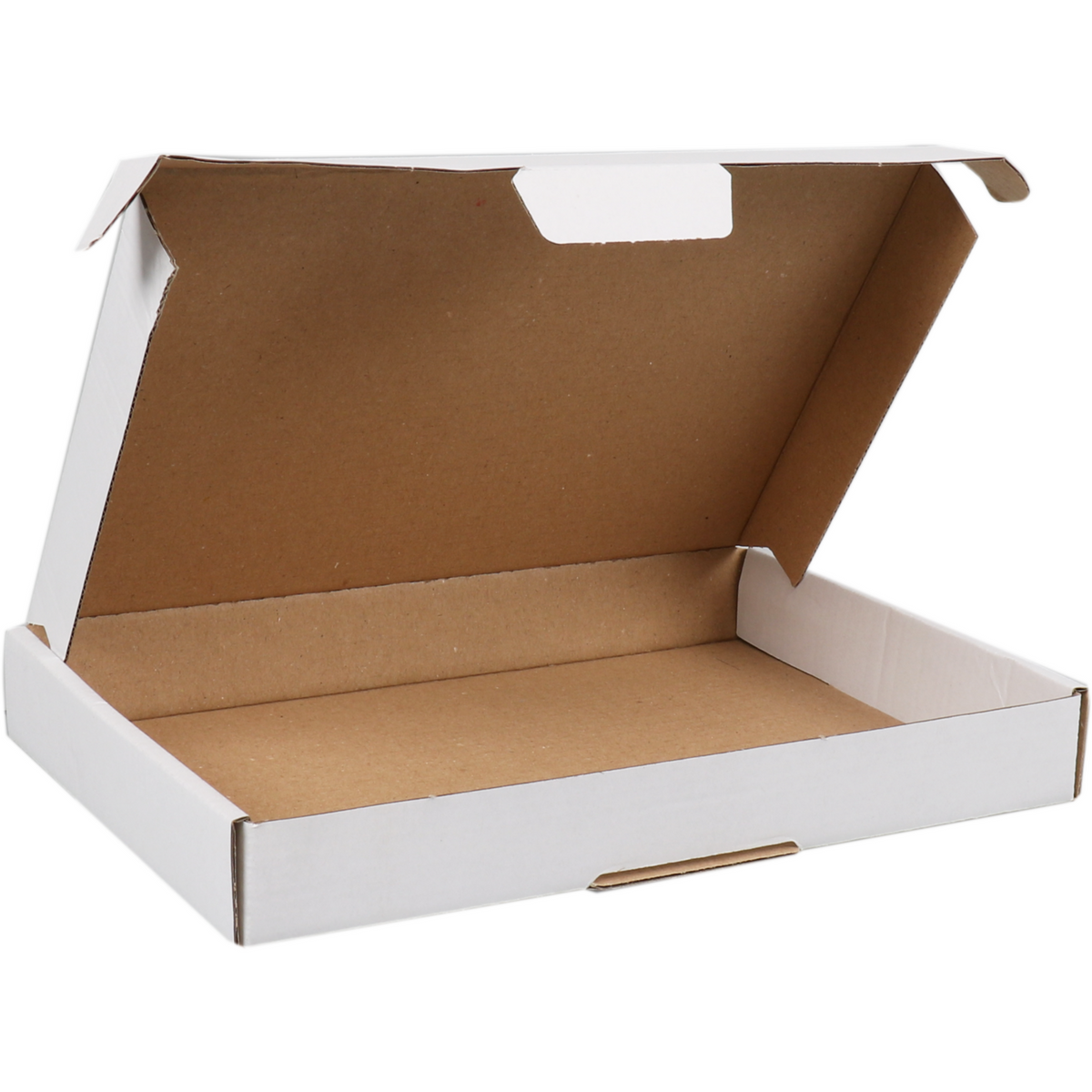 Klika - Letterbox Box | A5 | Golfkarton | 220x155x28mm | mit Ventil | Single Golf | Weiß | 50 Stück