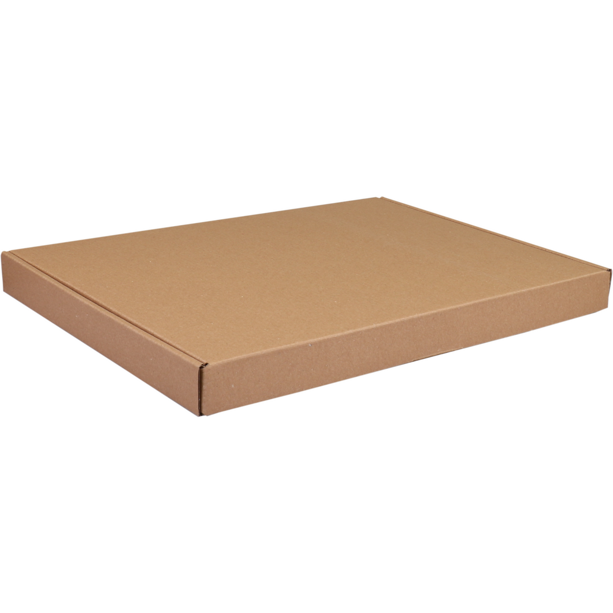 Klika - Letterbox Box | A4+ | Golfkarton | 345x255x27mm | mit Ventil | Braun | 50 Stück