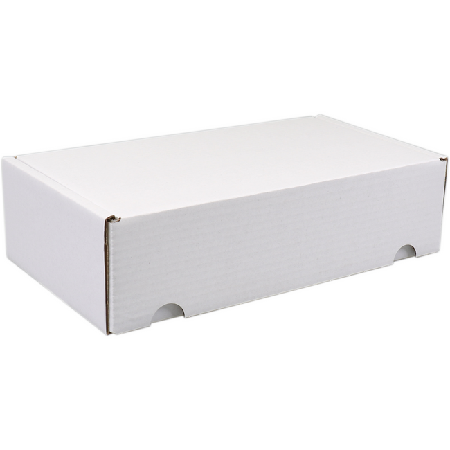 SENDPORORE® - Post -Paketbox | Golfkarton | 190x280x70mm | Empe White | 25 Stücke