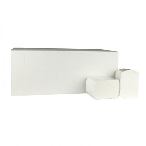 Klika - Toilettenpapierblätter Bulk Pack weiß 2 Schichten T5 | 9000 Stücke