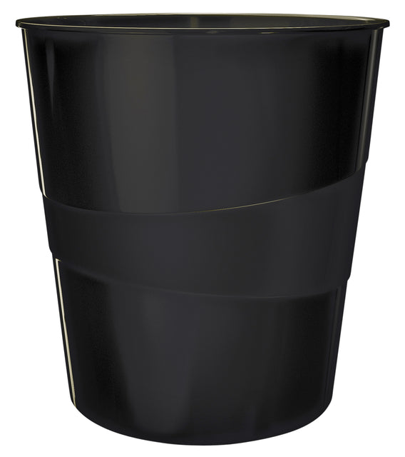 Papierbehälter Leitz Wow 15liter schwarz