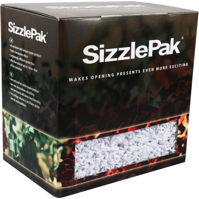 Sizzlepak® - Füllmaterial | Papier 1,25 kg | Weiß