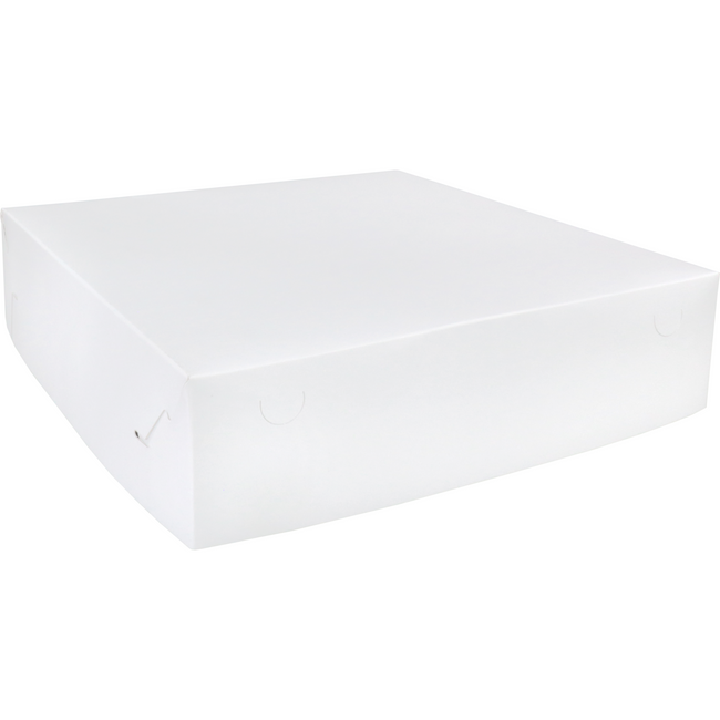 Klika - Swan Neck/ Versandschachtel | Karton | 40x40x10cm | Duplex | Weiß | 50 Stück