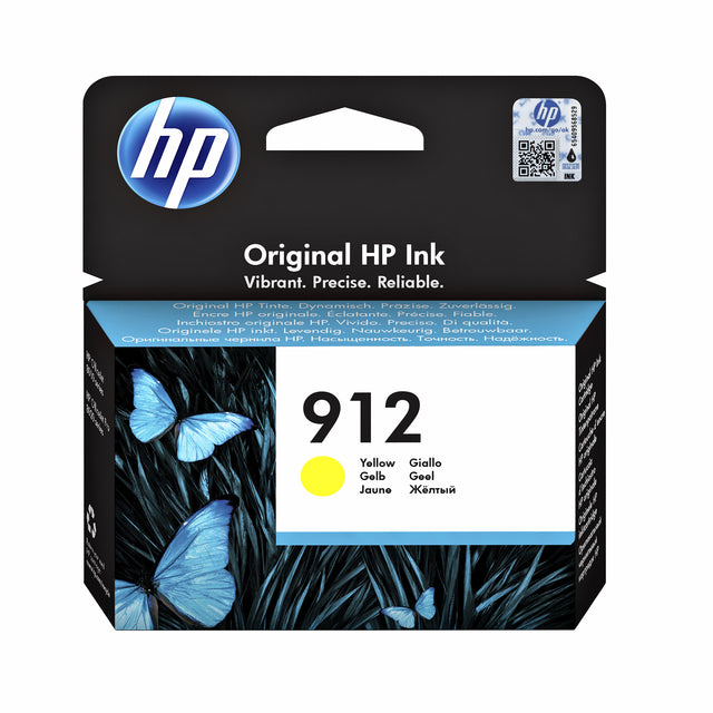 Tintenpatrone HP 3yl79ae 912 Gelb