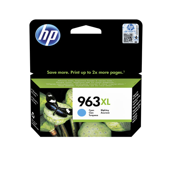 Tintenpatrone HP 3JA27AE 963XL Blue HC