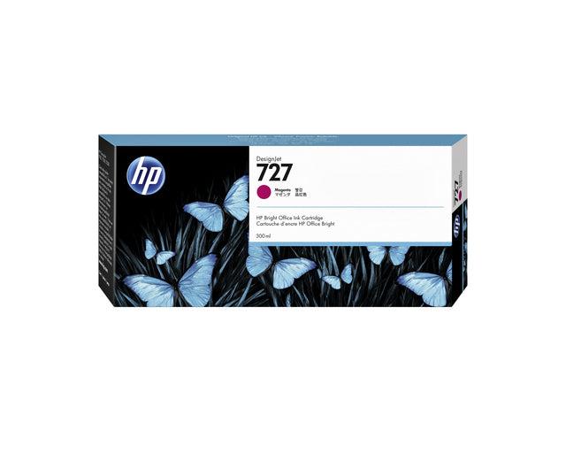 Tintenpatrone F9J77A 727 300 ml rot