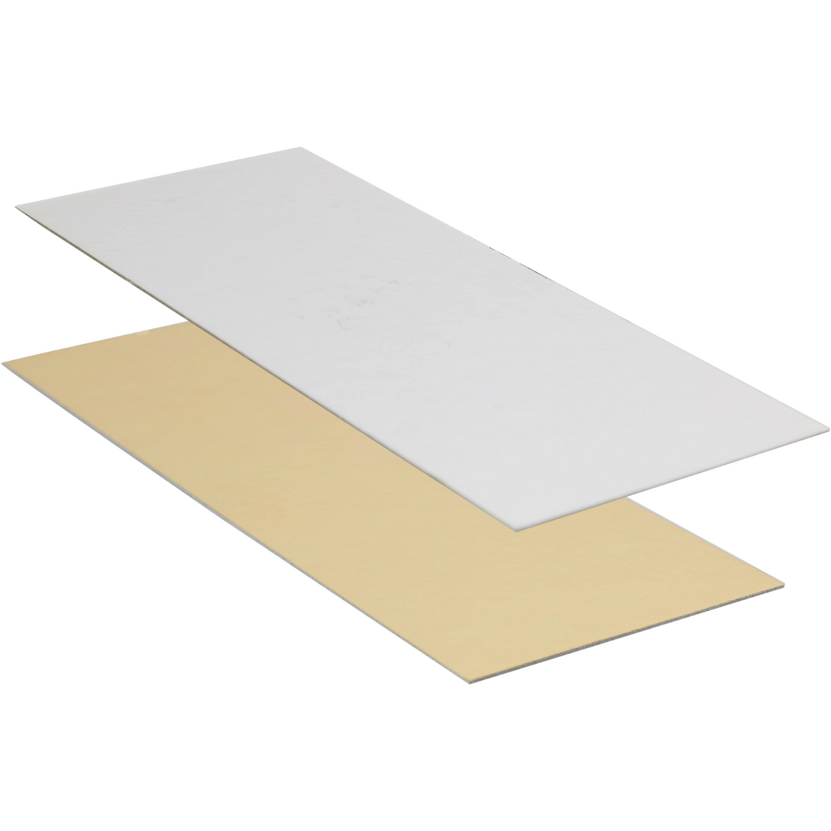 Klika - Bodenplatte | 205x85mm | 650gr | Rechteckiger Karton + Haustier | Gold/Silber 250 Stück