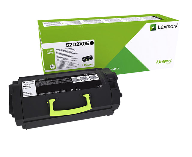 Tonerkartusche Lexmark 52d2xoe prebate schwarz | 1 Stück
