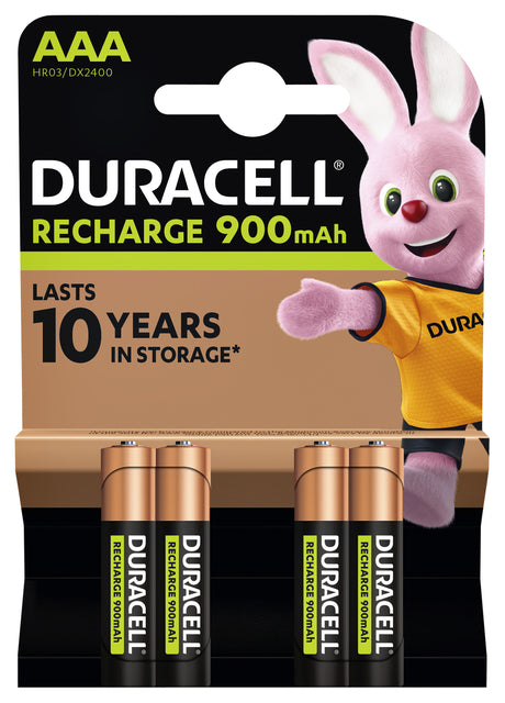 Batterie wiederaufladbar Duracell 4xaaa 900mah Ultra | 10 Stück