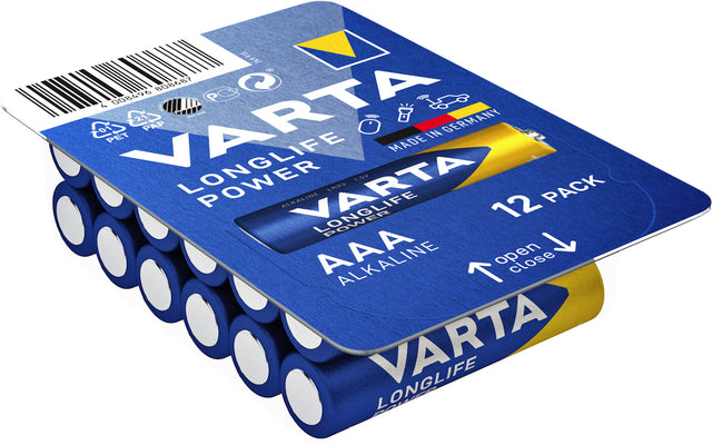 Batterie Varta Longlife Power Big Box 12xaaa