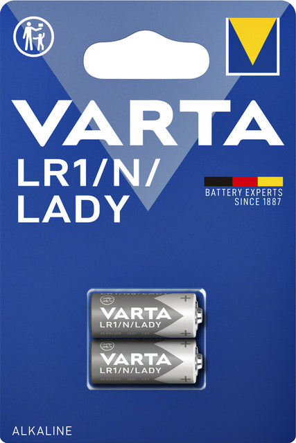 Batterie Varta LR1/N/Lady Alkaline Blase bis 2 Stück