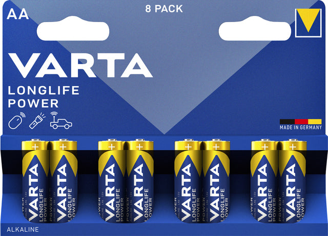 Batterie Varta Longlife Power 8xaa