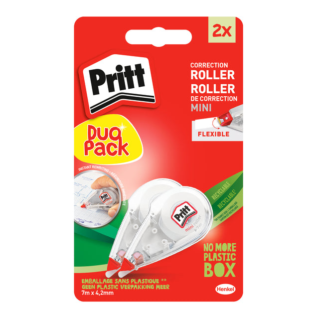 Korrektur Moller Pritt Mini Flex 4,2mmx7m Blister 2. Hälfte Preis | 10 Stück
