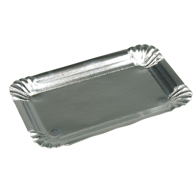 Klika - Skala | Gefüttert | Karton + Haustier | Rechteckige 16x10 cm | Silber | 2000 Stücke