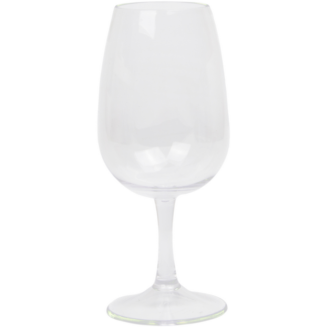DEPA - Glas Sherry Glass | Wiederverwendbar | Unzerbrechlich | PETG | 225ml | Transparente 24 Stücke