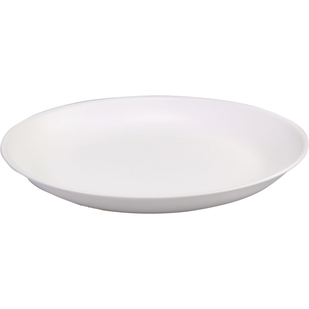 Goldplast Board | Mineral | Wiederverwendbar | Unzerbrechlich | Runde | 1-profession pp | Ø21CM | Weiß | 6 Stück