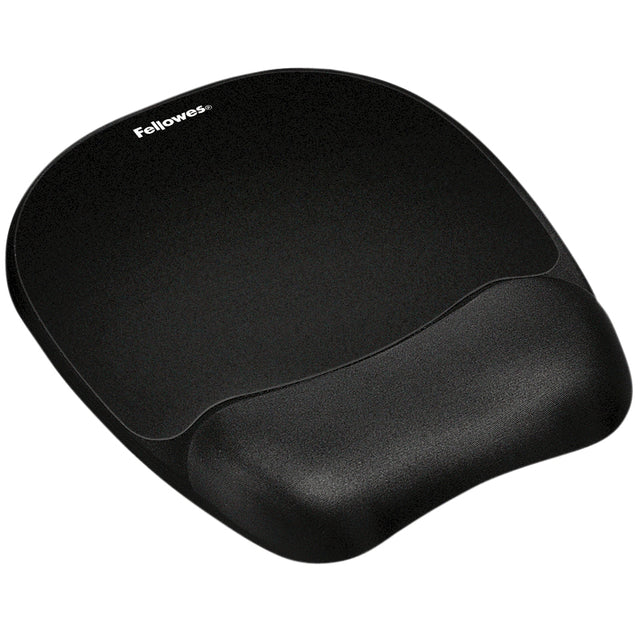 Maus -Pad mit Handgelenksunterstützung Fellowes Memoryfoam Schwarz