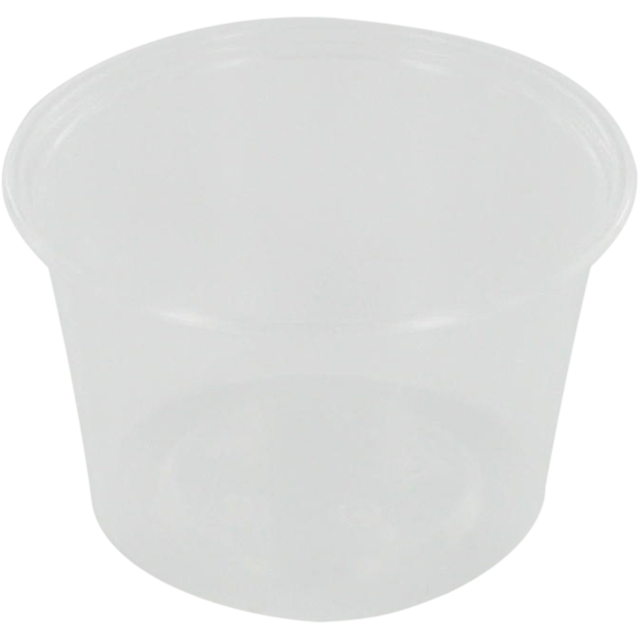 Bak | Pp | 100 ml | Ø72mm | Plastikbecher | 44mm | Transparent 1000 Stücke