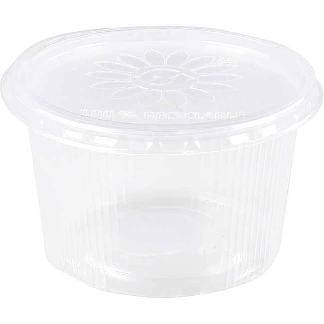 Bak | Pp | 300 ml | Ø101mm | Rippelcup | Transparent 250 Stück