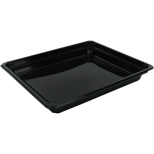 Klika - Bak | Recyceltes Haustier | Sushitray | 171x143x22mm | Schwarz | 600 Stücke