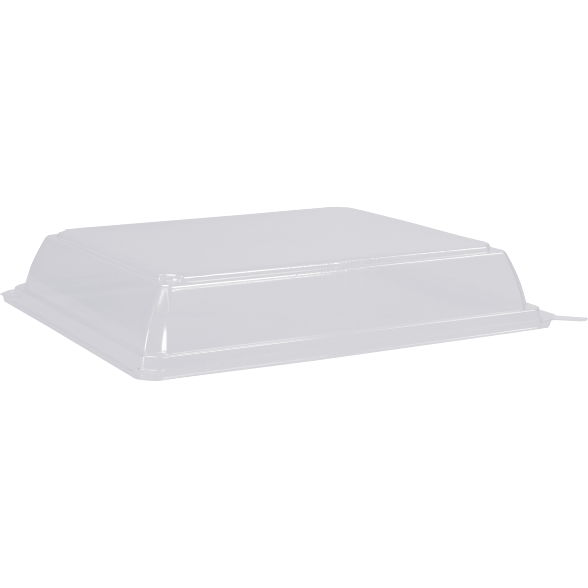 Klika - Deckel | Sushitray | Recyceltes Haustier | 166x138x28mm | Transparente 600 Stücke