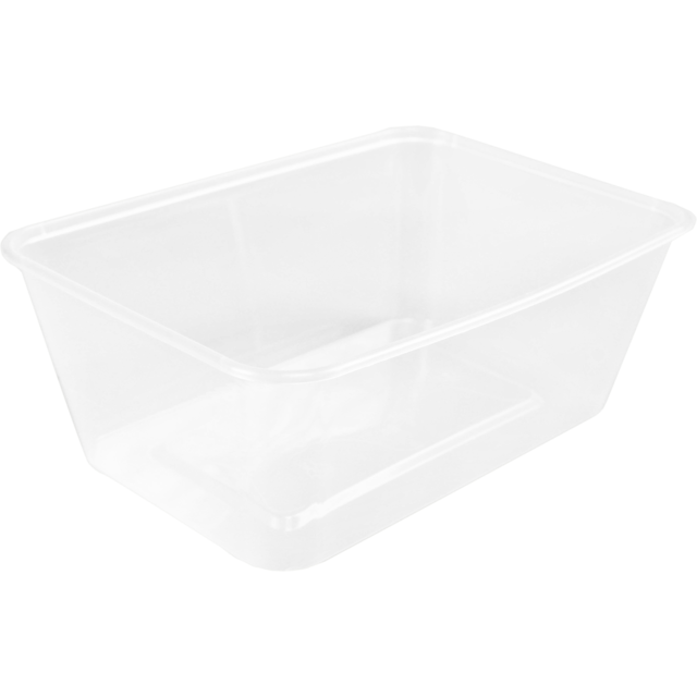 Klika - Bak | Pp | 1000 ml | Injektionsform 172x120x60mm | Transparente 500 Stück
