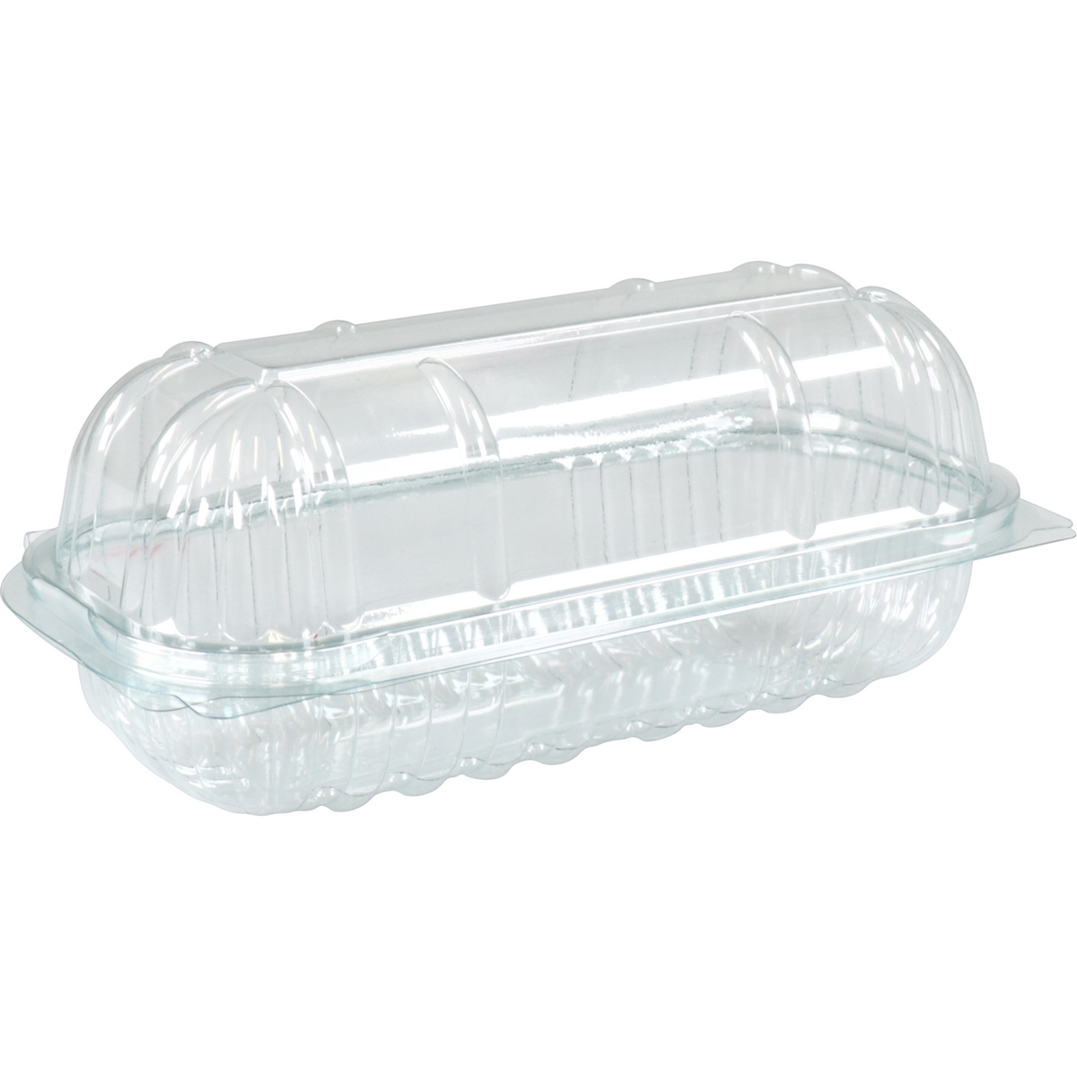 Baguette -Verpackung | 180x75x75mm | Recyceltes Haustier | Transparent 272 Stücke